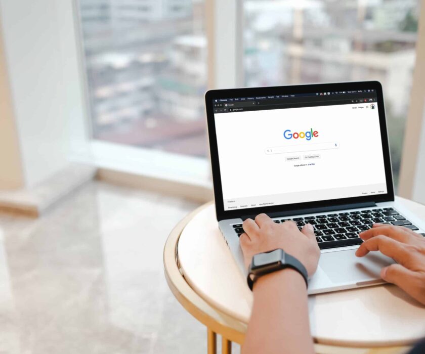 Chercher un mot clé sur Google
