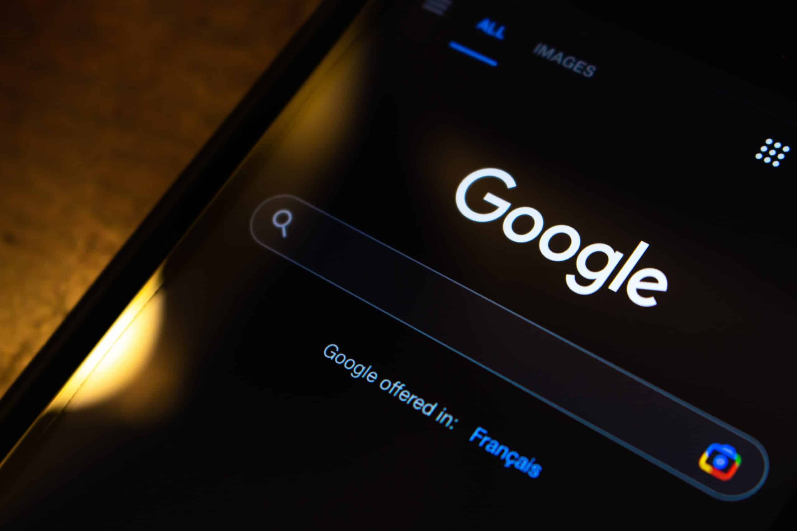 Intention de recherche Google