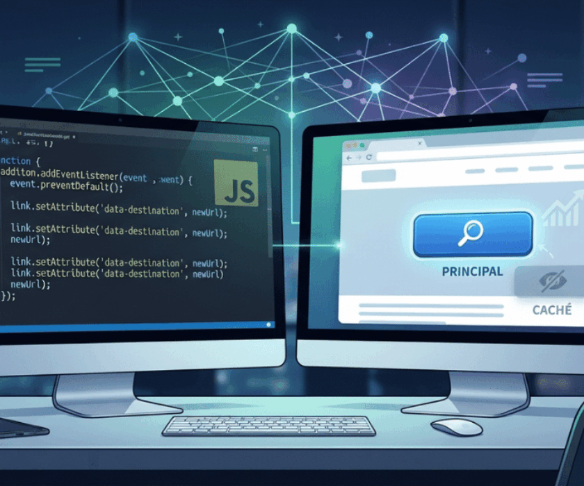 Comment cacher un lien avec JS pour en favoriser un autre