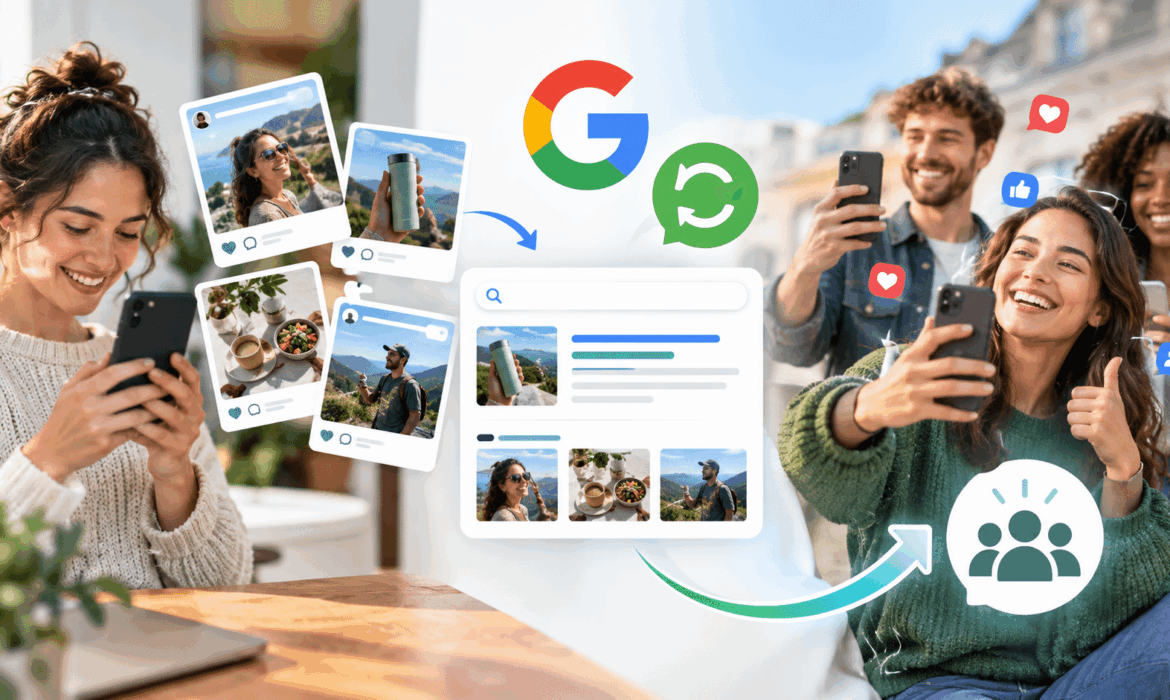 Google UGC fresh data