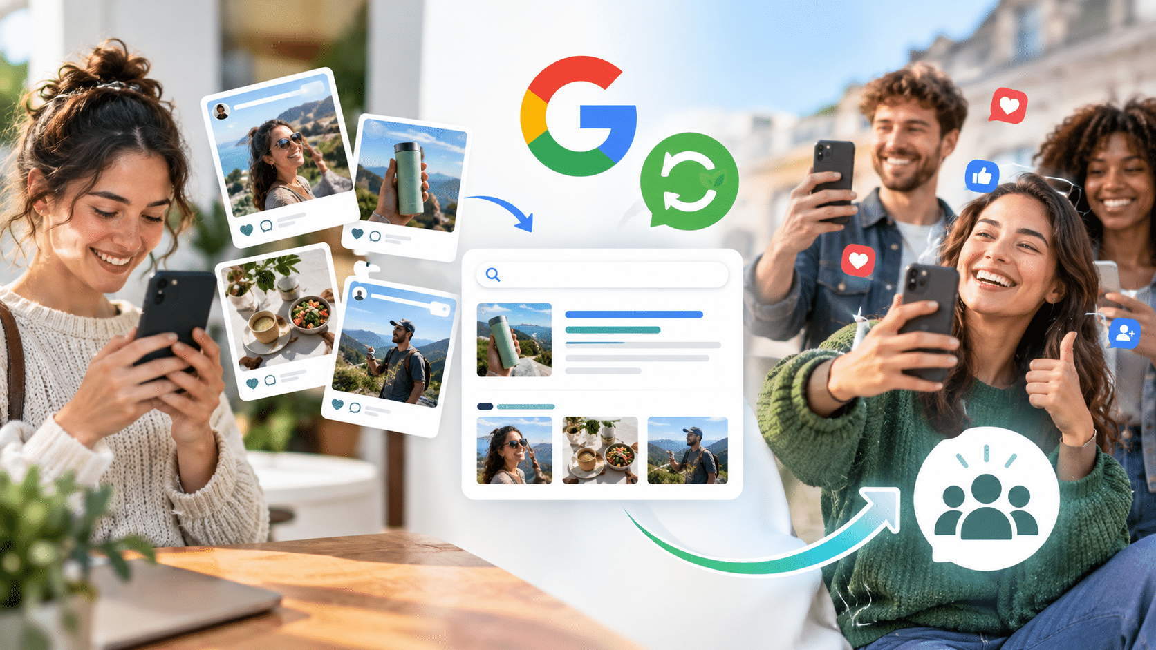 Google UGC fresh data