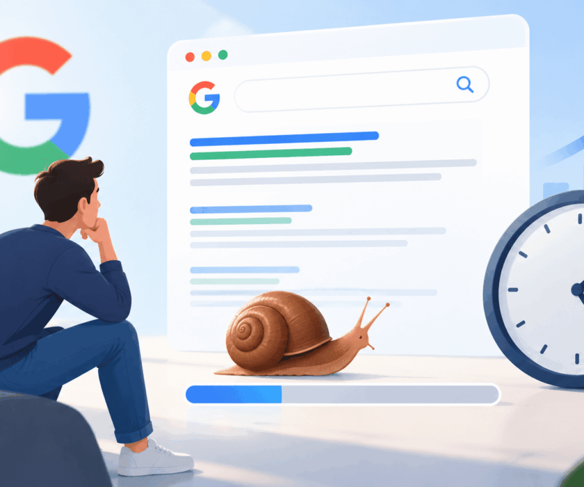 Pourquoi le SEO d'un site prend du temps sur Google